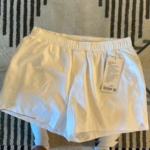 Lululemon Surge Short 4” White L NWT